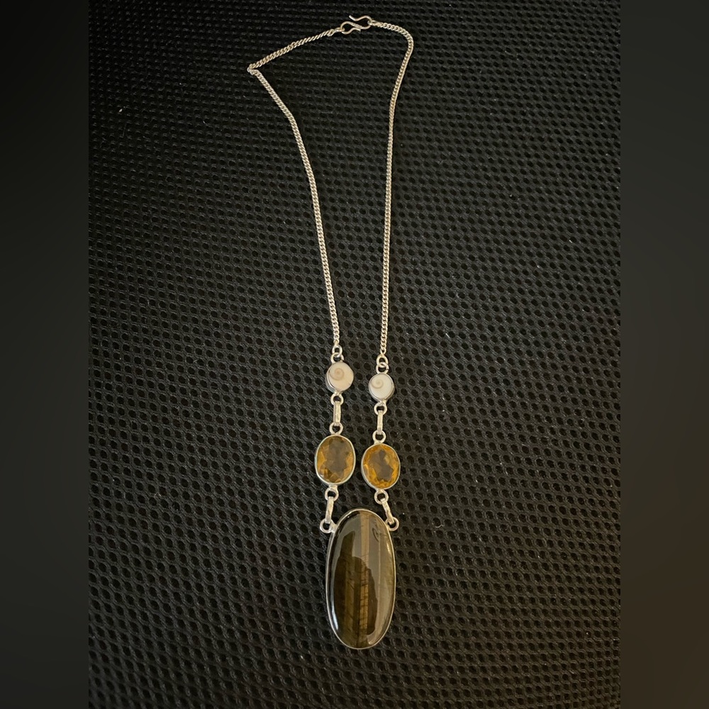 Artisan Made Multi-Stone Neclace
